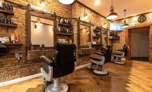 Εσωτερικό Athens Barbershop