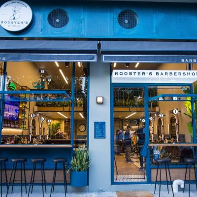 Εσωτερικό ROOSTER'S BARBERSHOP AMPELOKIPOI